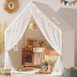 Kids Play Tent Girls and Boys Indoor Playhouse Toddlers Large Space Play House Reading Nook