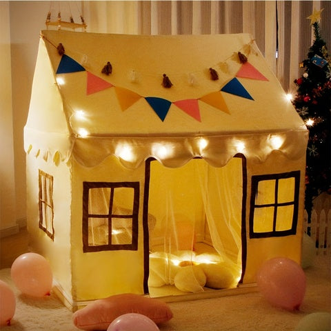 Large All Season Kids Play Tent High Quality Indoor Outdoor Foldable Children Playhouse