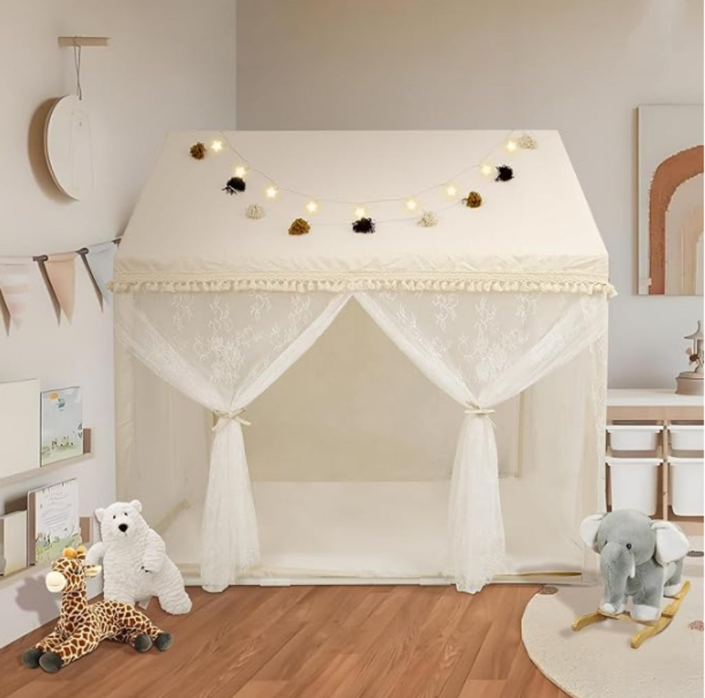 Little LuBan® Lace Sanctuary - Elegant Artisan Privacy Tent 小鲁班® 蕾丝避风港 - 优雅匠心私密帐篷