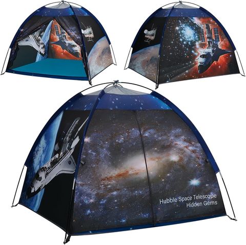 Astronaut Rocket Ship Kids Play Tent Space Theme Foldable Indoor Toy House for Children