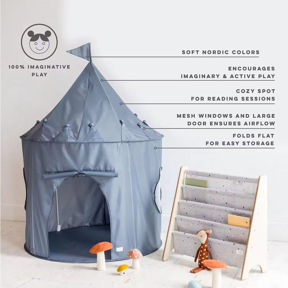 Wholesale Customizable Princess Kids Indoor Play Tent Breathable Baby Room Toy House