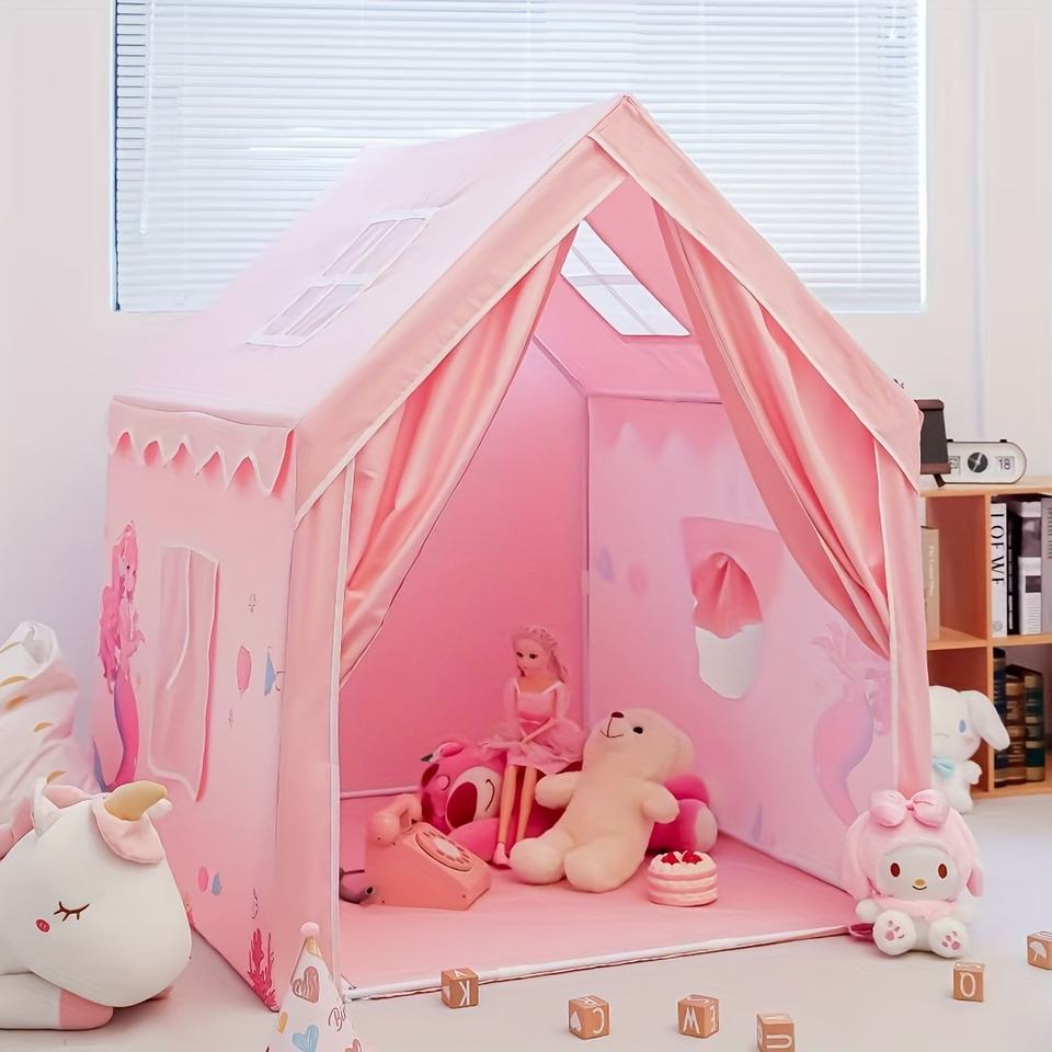Wholesale Pink Playhouse Tent Colorful Kids Indoor Toy Play Tent