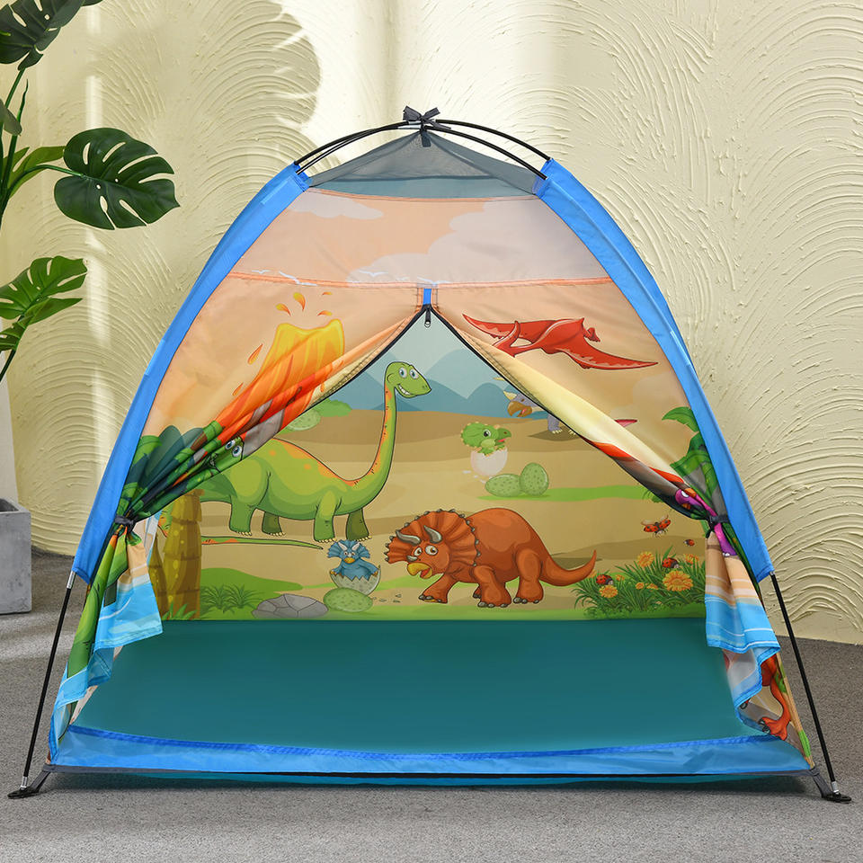 Portable Child Safety Play Tent Indoor Outdoor Telescopic Kids Toy House for Backyard Camping