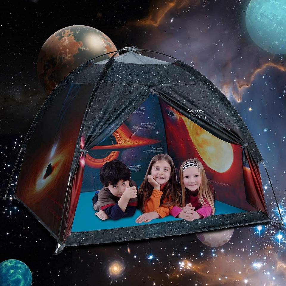 Foldable Kids Popup Play Tent Imaginative Children Playhouse for Indoor Outdoor Activities