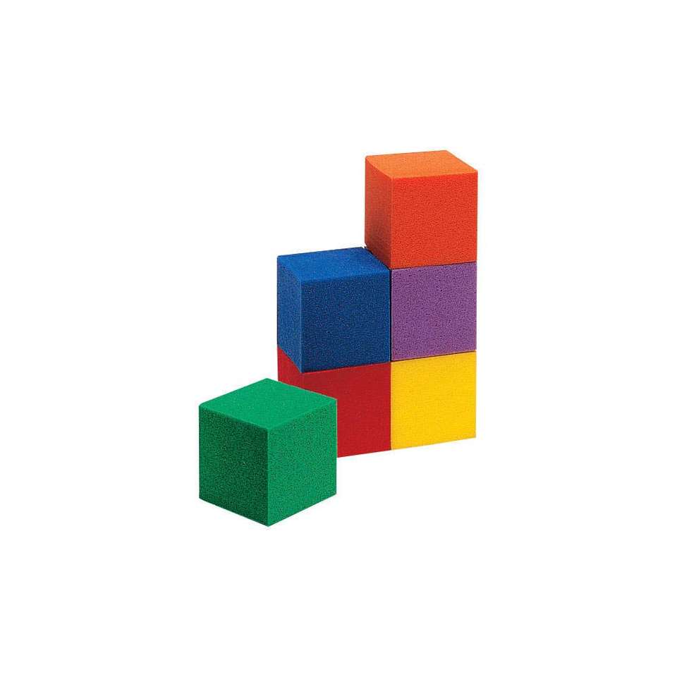 Wood Blocks, Counting Cubes for Kids Math, 1 Inch Blocks for Preschool Crafts, Early Math Manipulatives for Preschool,