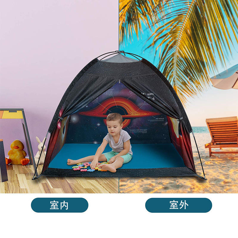 Foldable Kids Popup Play Tent Imaginative Children Playhouse for Indoor Outdoor Activities