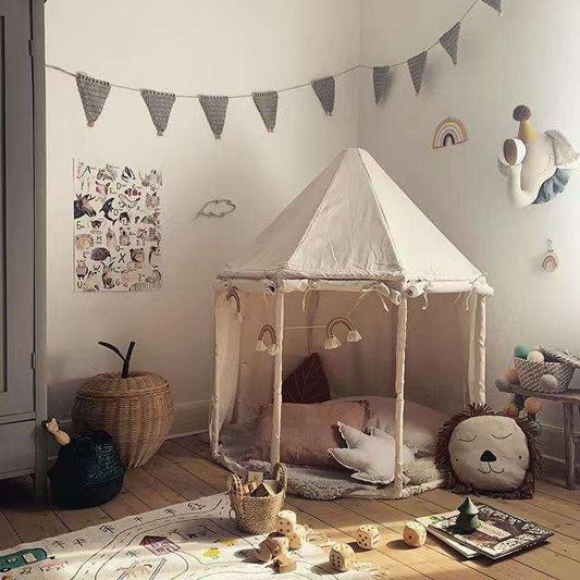 Hot Sale Top Quality Wigwam Kids Custom Indoor Camping Kids Toys Baby House Tent
