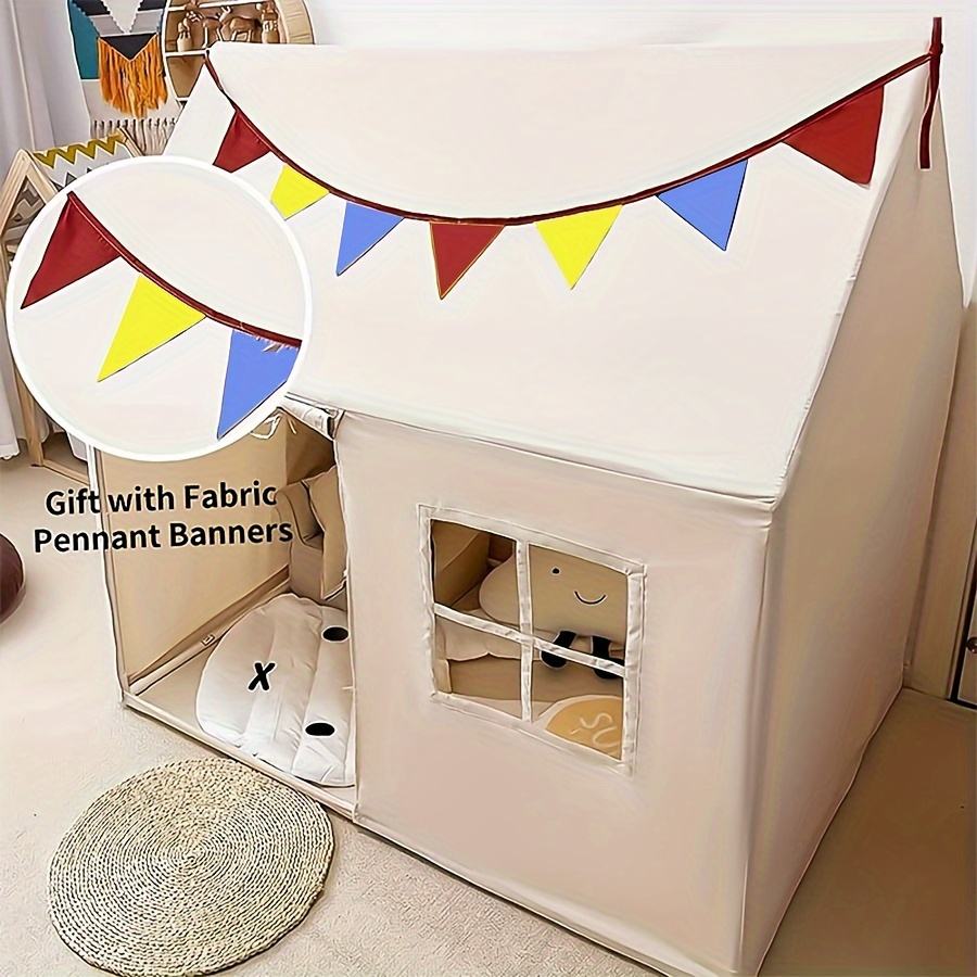 Large All Season Kids Play Tent High Quality Indoor Outdoor Foldable Children Playhouse