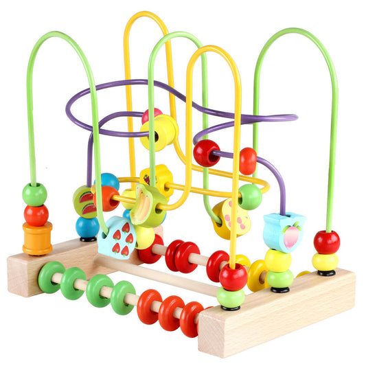 Wholesale Wooden Mini Transport Maze Board Montessori Fine Motor Toy