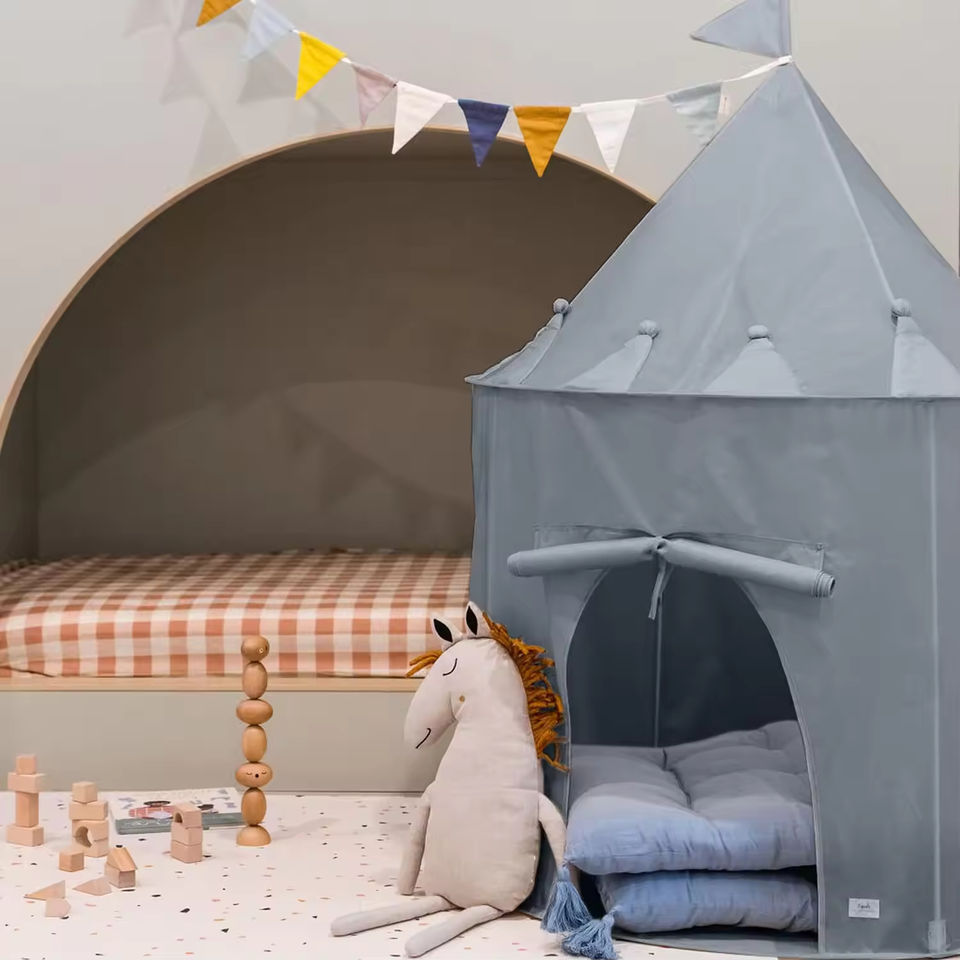 Wholesale Customizable Princess Kids Indoor Play Tent Breathable Baby Room Toy House