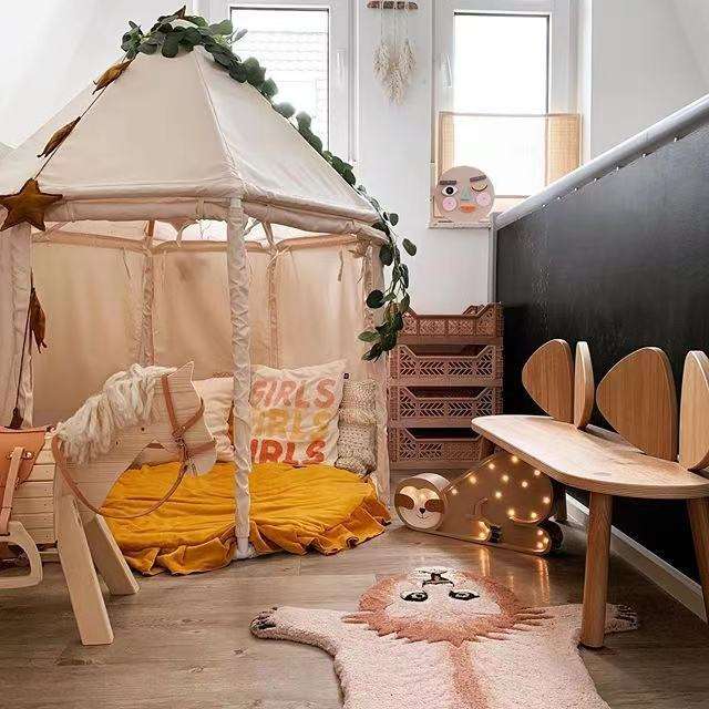 Hot Sale Top Quality Wigwam Kids Custom Indoor Camping Kids Toys Baby House Tent