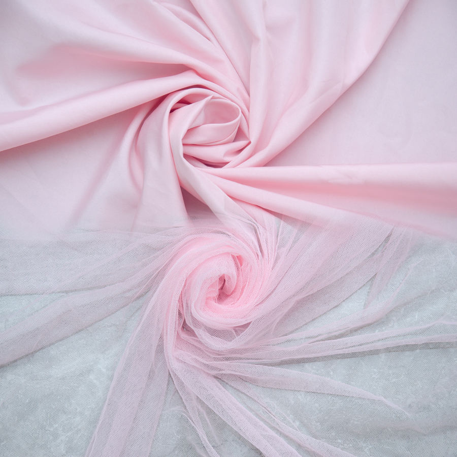 Princess Pink Double Layer Polyester Kids Bed Canopy for 2-7 Years Kids Indoor Outdoor Use