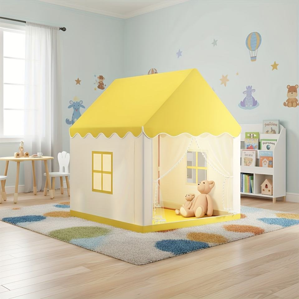 Wholesale Unisex Dream Castle Kids Play Tent Foldable Indoor Playhouse