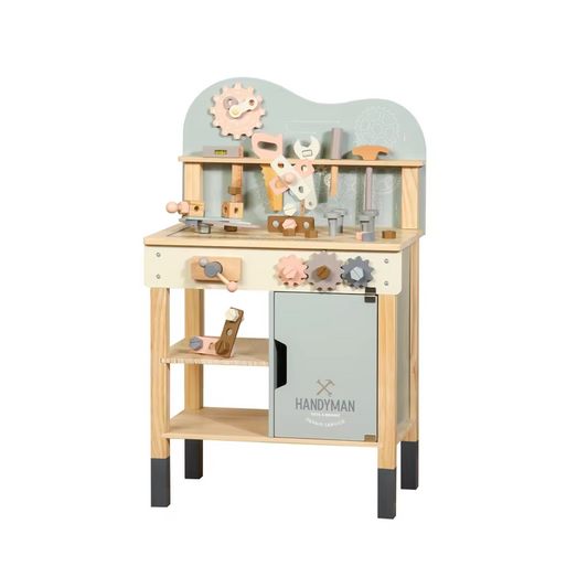 Wholesale Kids Wooden Tool Set Pretend Play Construction Toy for Boys Girls