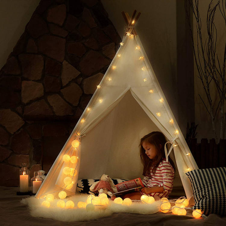 Holiday Gifts Children Kids Play Teepee Tent Multicolor Options Indian Baby Outdoor Tents