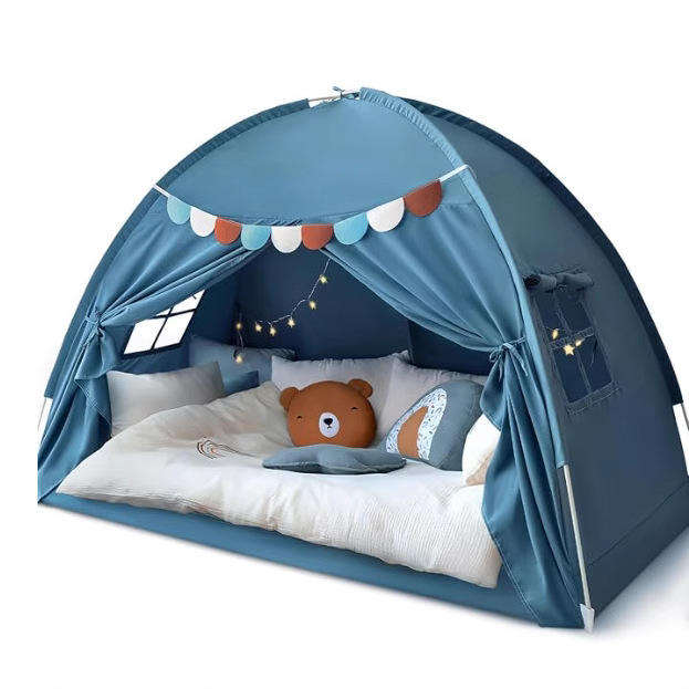 Indoor Children's Yurt Tent-Lightweight Foldable Breathable Easy Setup