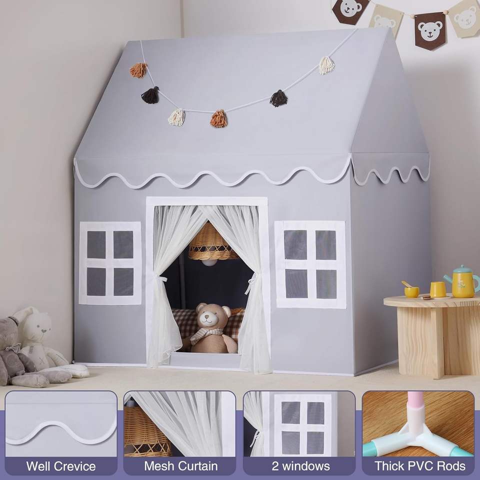 Best Seller Toddlers Children Play House Large Playhouse Play Tent Indoor for Boy Girl Birthday Gift