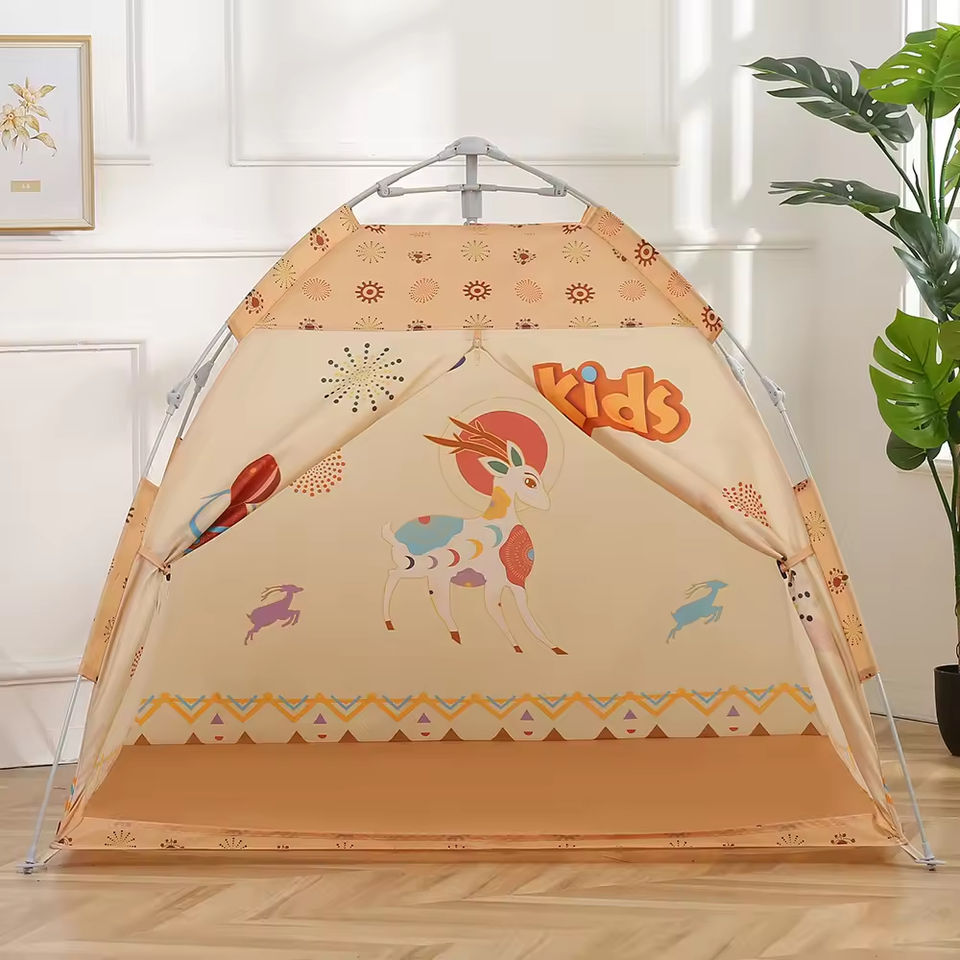 Wholesale Automatic Pop up Kids Camping Tent Quick Opening Indoor Outdoor Play House