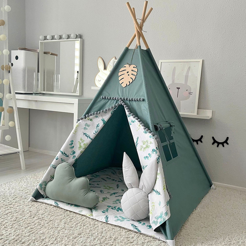 Profesional Factory Astroner Lights Pink Table Indoor Outdoor Little Sleeping Bag Set Nordic Balls Tipi Indoor Tent for Kids