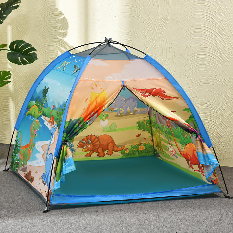 Portable Child Safety Play Tent Indoor Outdoor Telescopic Kids Toy House for Backyard Camping