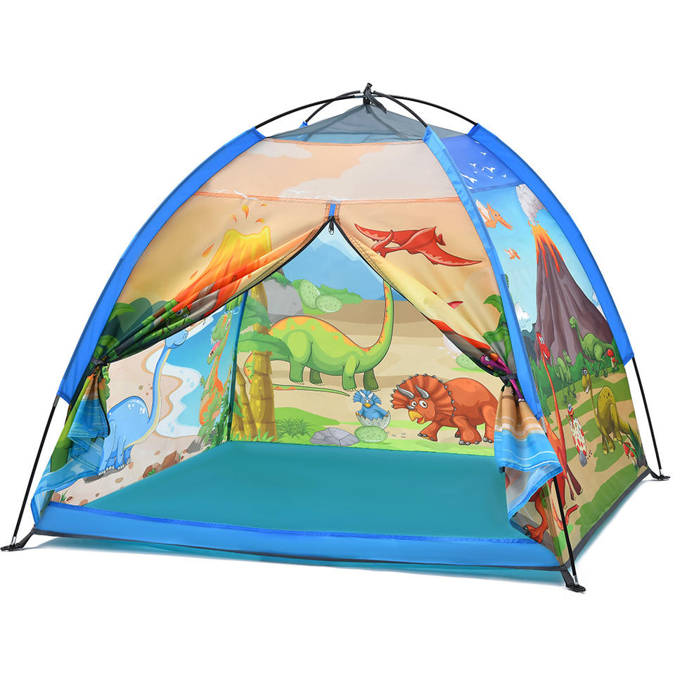 Portable Child Safety Play Tent Indoor Outdoor Telescopic Kids Toy House for Backyard Camping