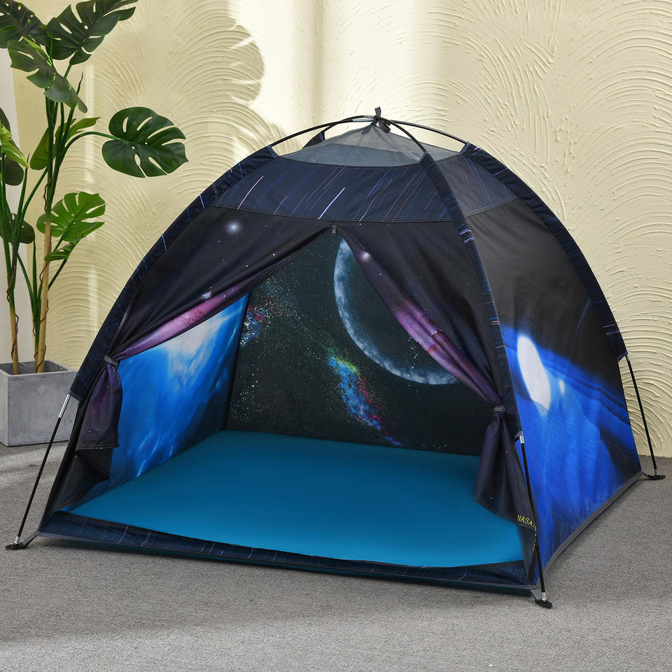 Space World Kids Play Tent Easy Set up Custom Rocket Theme Indoor Outdoor Toy House