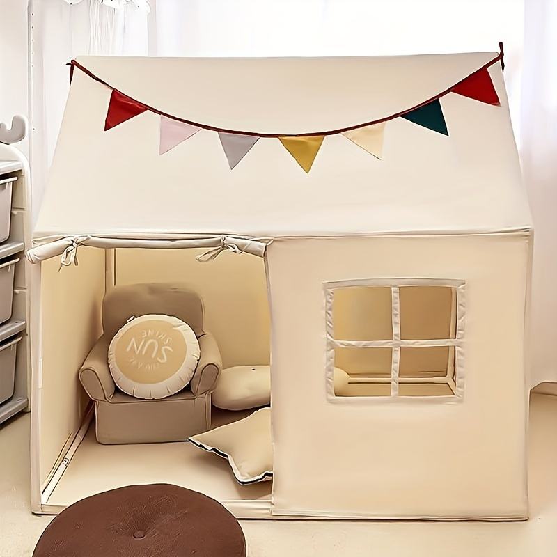 Large All Season Kids Play Tent High Quality Indoor Outdoor Foldable Children Playhouse