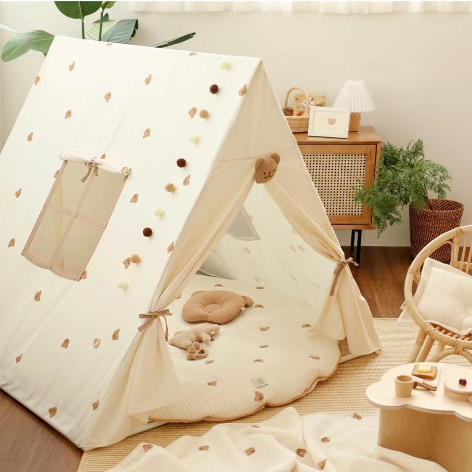 Wholesale Cotton Kids Teepee Tent Reading Corner Playhouse for Bedroom