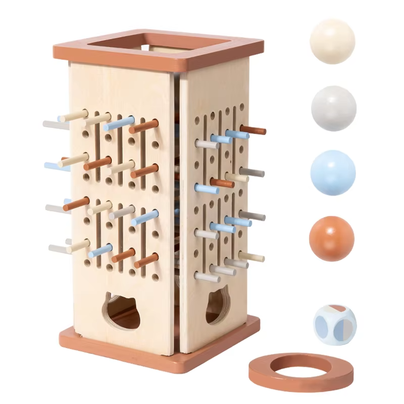 Wholesale Montessori Wooden Math Board Game Fine Motor Learning Activity Toy