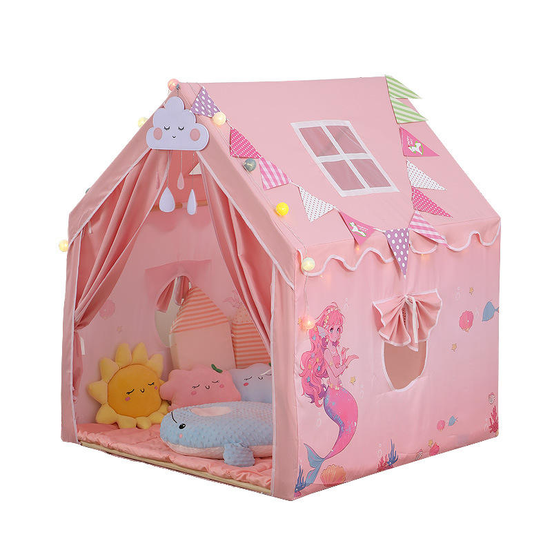 Wholesale Pink Playhouse Tent Colorful Kids Indoor Toy Play Tent