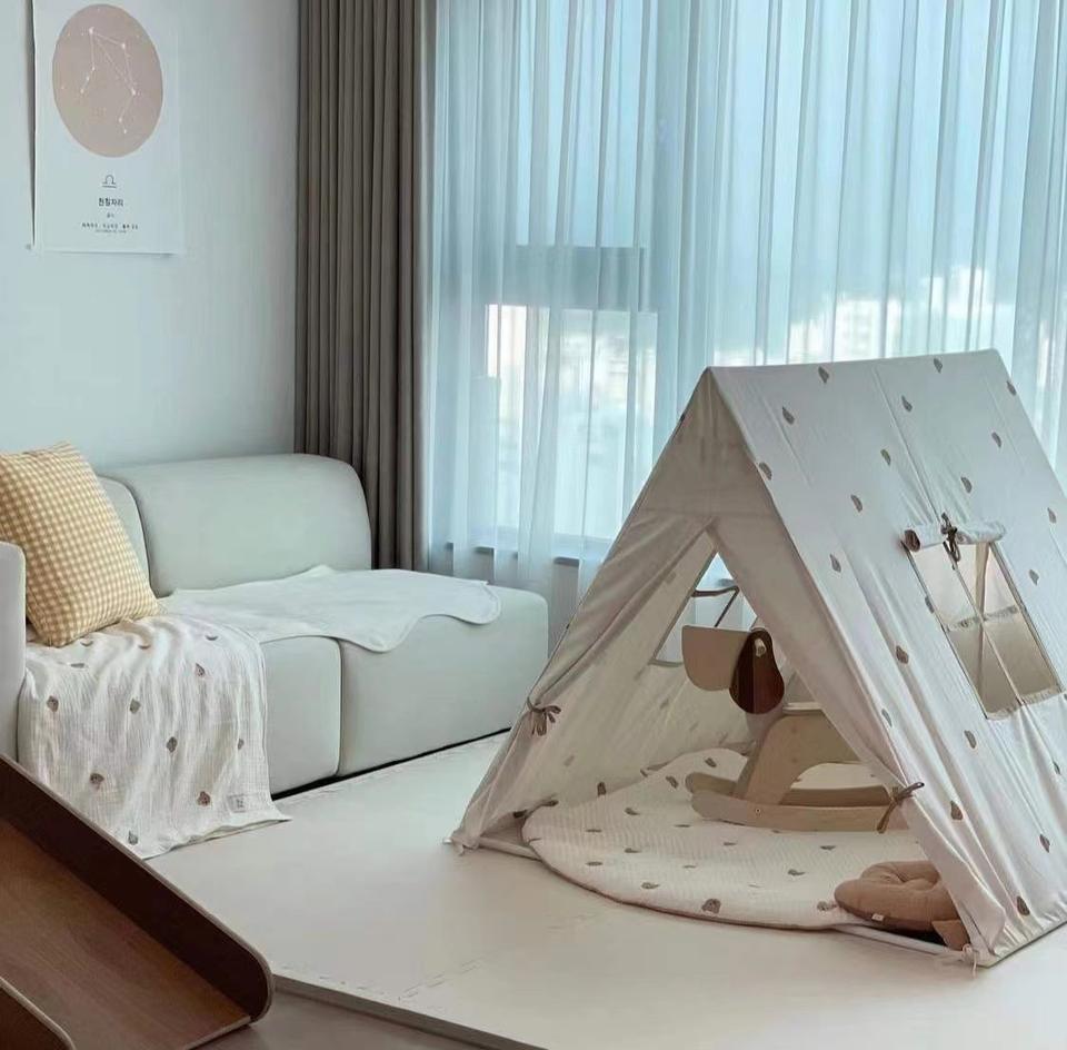 Wholesale Cotton Kids Teepee Tent Reading Corner Playhouse for Bedroom