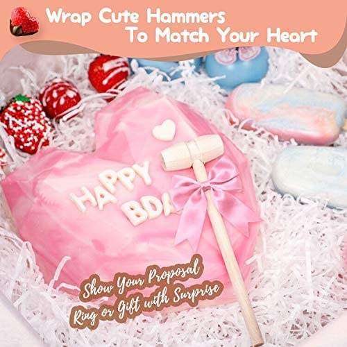 Breakable Heart Hammer Mallet for Chocolate Smash-able Heart