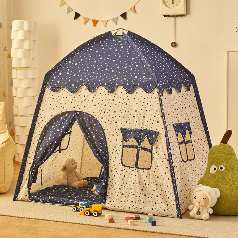 Wholesale Large Polyester Fabric Kids Tent Girls Boys Indoor Playhouse