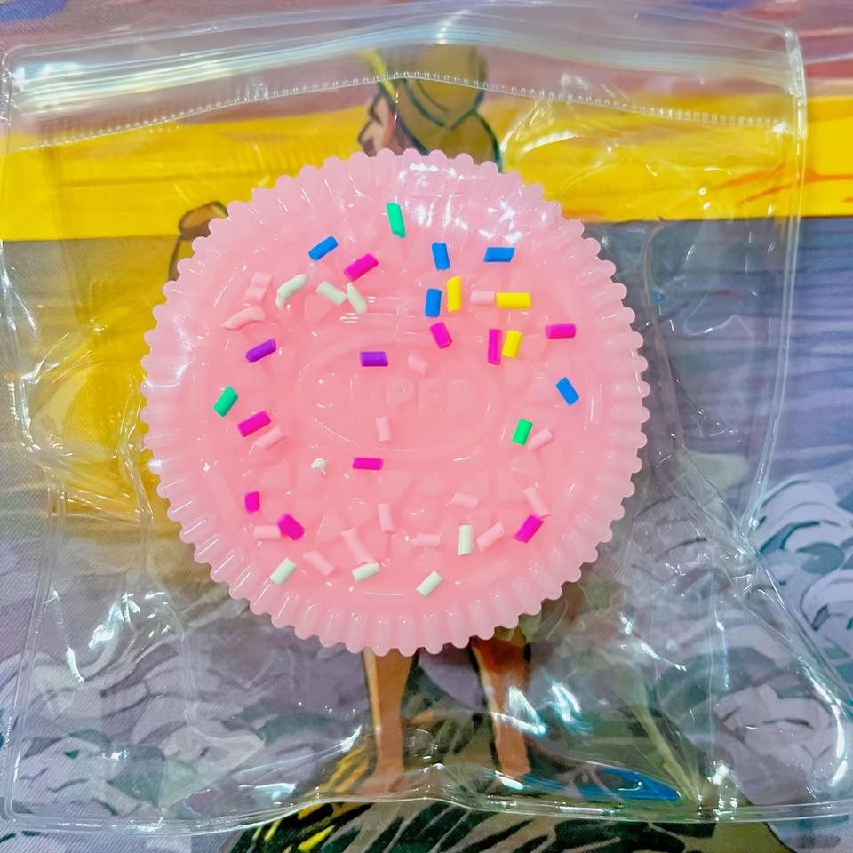 Sandwich for Pinch Music Simulation Food Play Decompression Vent Toy Little Red Riding Book Super Soft TPE/TPR Material for