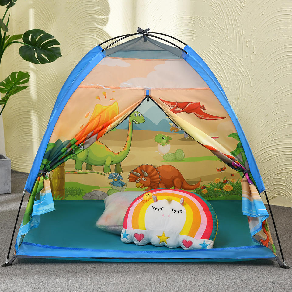 Portable Child Safety Play Tent Indoor Outdoor Telescopic Kids Toy House for Backyard Camping