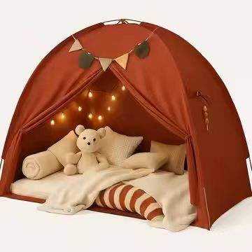 Indoor Children's Yurt Tent-Lightweight Foldable Breathable Easy Setup