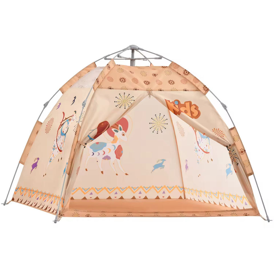 Wholesale Automatic Pop up Kids Camping Tent Quick Opening Indoor Outdoor Play House