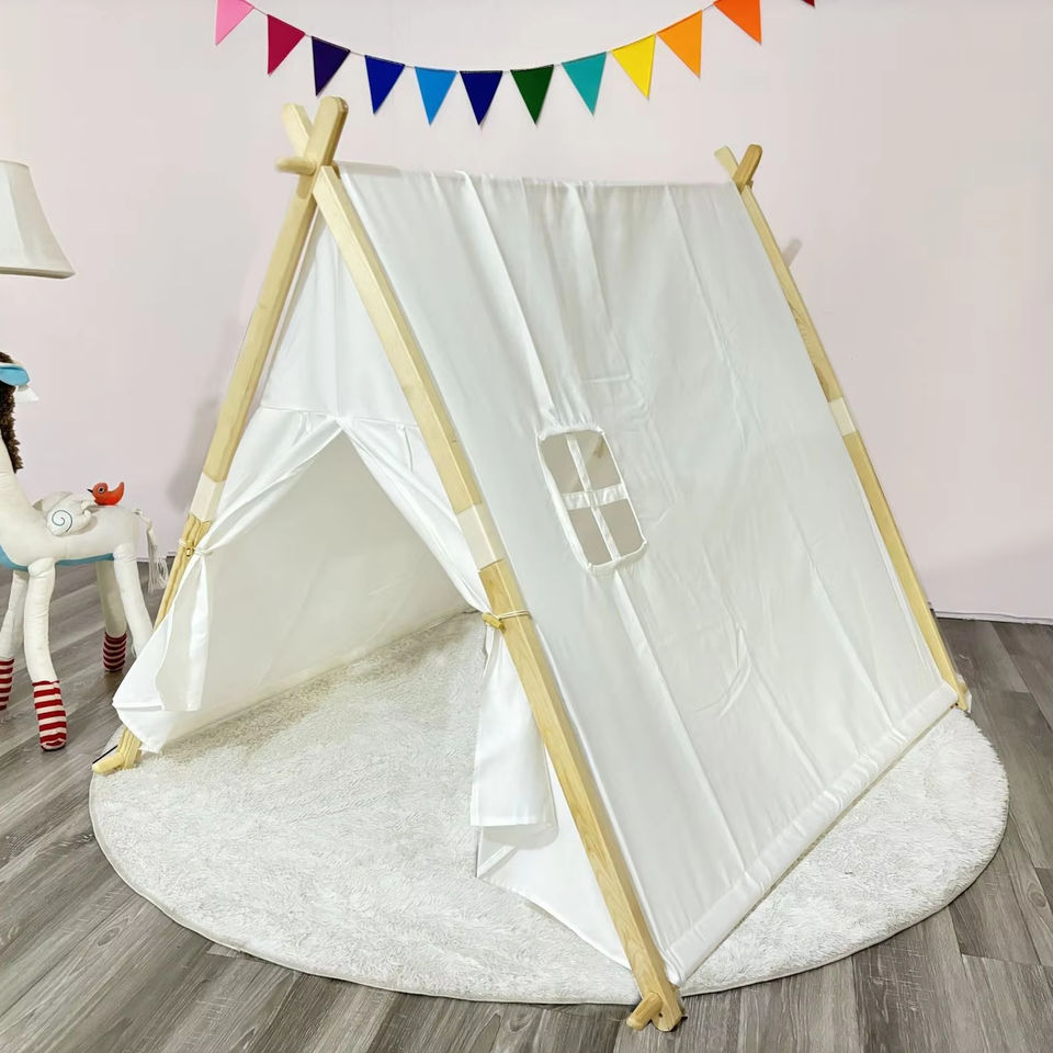 Large Kids Tent for Indoor Outdoor Party and Sleepovers Sports Toy Playhouse Made of Cotton for Babies
