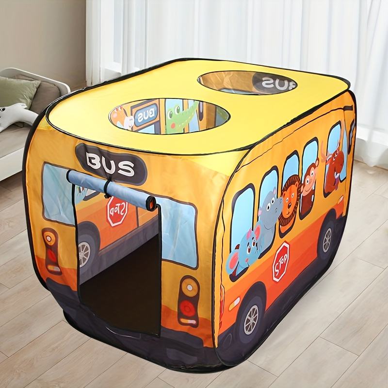 Foldable Pop up Kids Play Tent Indoor Outdoor Portable Children Toy House for Backyard Games