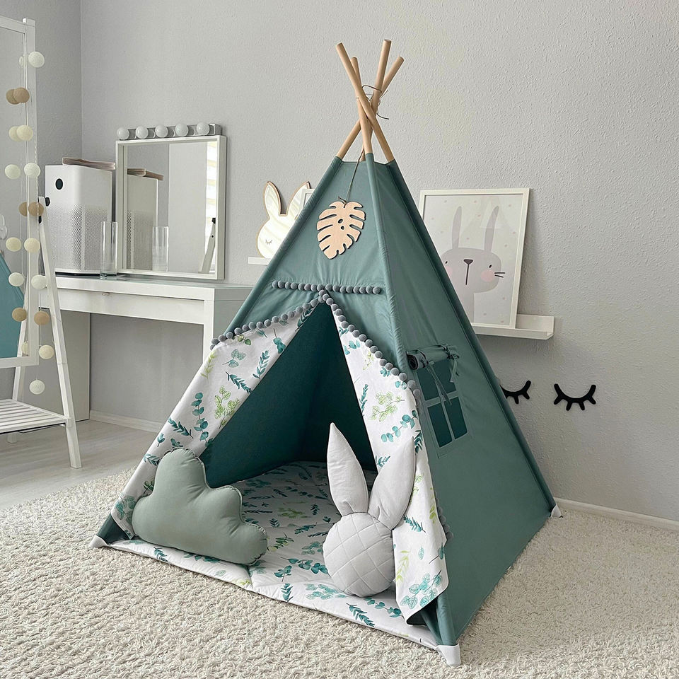 India Teepee New Style Wholesale Luxury Manufacture Camping Indoor Play House for Kid