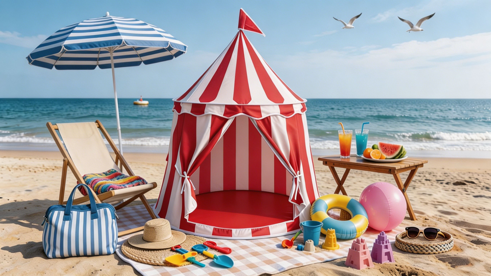 Custom Soft Polyester Portable Foldable Kids Play Tent Popup Castle Sports Toy for Indoor Outdoor Camping and Home Playhouse
