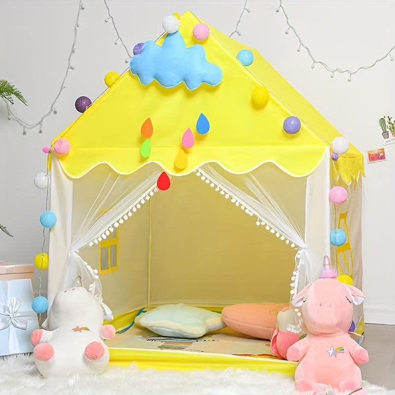 Wholesale Unisex Dream Castle Kids Play Tent Foldable Indoor Playhouse
