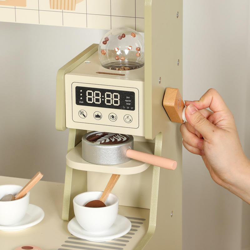 Wholesale Wooden Kids Play Kitchen Set Pretend Cooking Role Play Toy