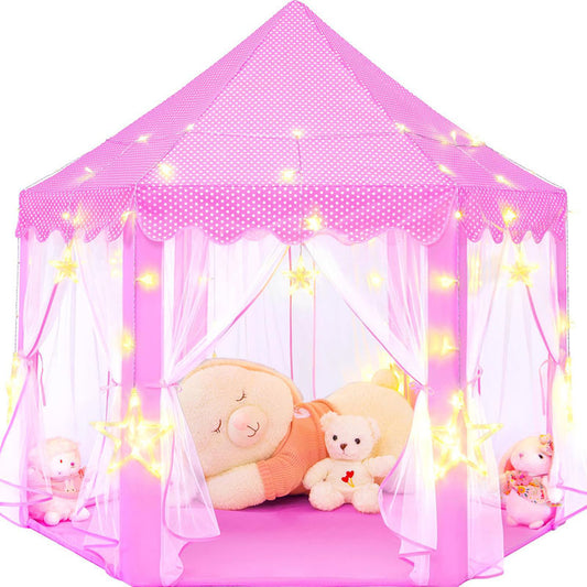 Purple Princess Tent Kids Play Tent Children Toddlers Indoor Games Castle Playhouse Tent