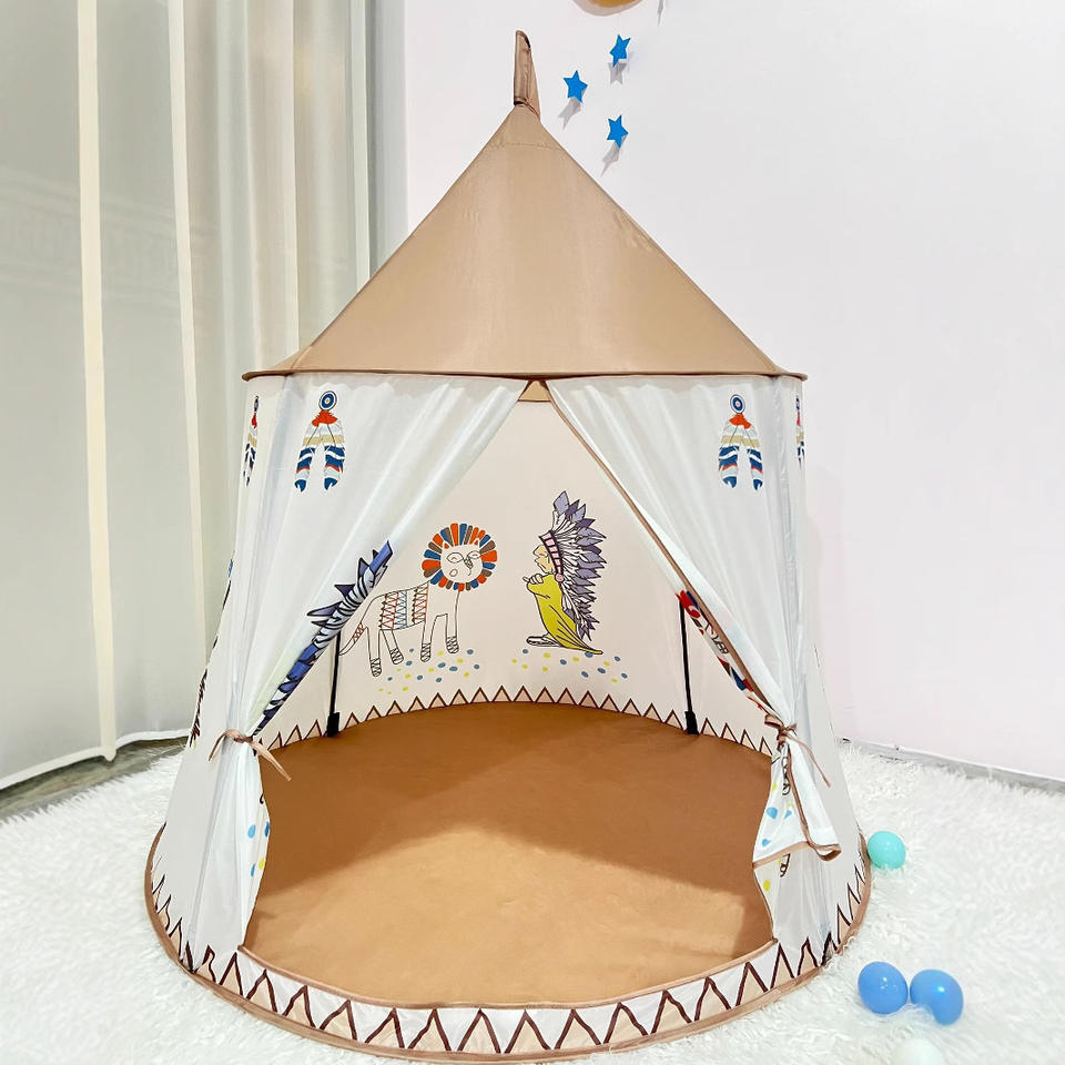 Princess Indoor Foldable Teepee Play Tent for Babies All Season
