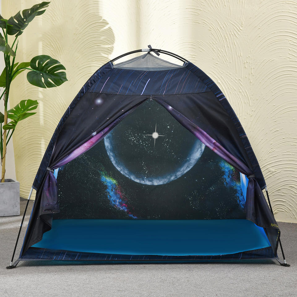 Space World Kids Play Tent Easy Set up Custom Rocket Theme Indoor Outdoor Toy House