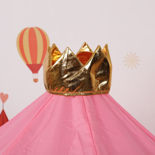Crown Princess Tent Girl Large Theater Children's Castle Game Tent With Star Light Toy Children's Indoor and Outdoor Games