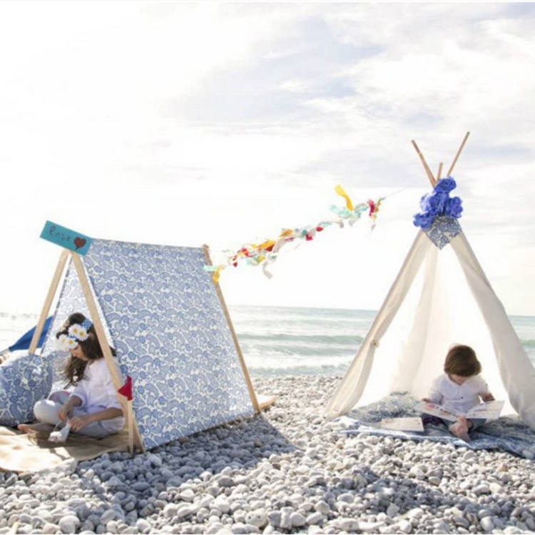 Wholesale Toys Kids Indoor and Outdoor Playing Tent Net House Folding for Kids Upto 12 Years