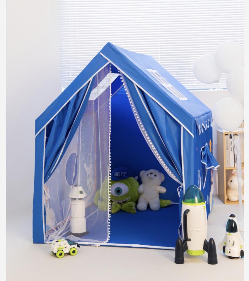 Indoor Roof Window Sleeping Tent Kids Foldable Play Tent Boys Girls Washable Durable Cotton Canvas Teepee Tent
