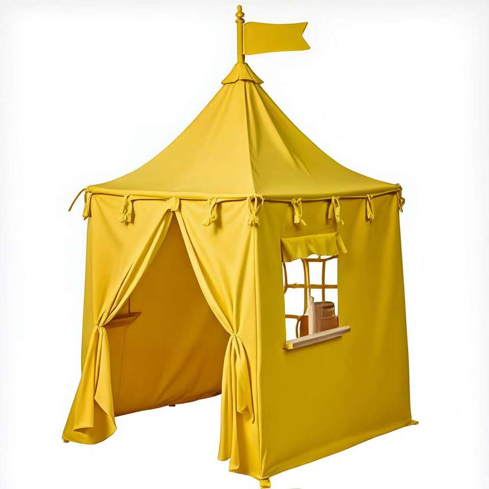 Children's Soft Toy Tent Castle Indoor Reading Corner Game House Porous Fabric Child Furniture with Intimate Sensor Design